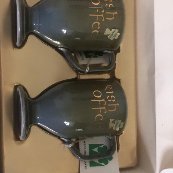 Wade Irish porcelain Irish coffee mugs - Picture 5 of 6